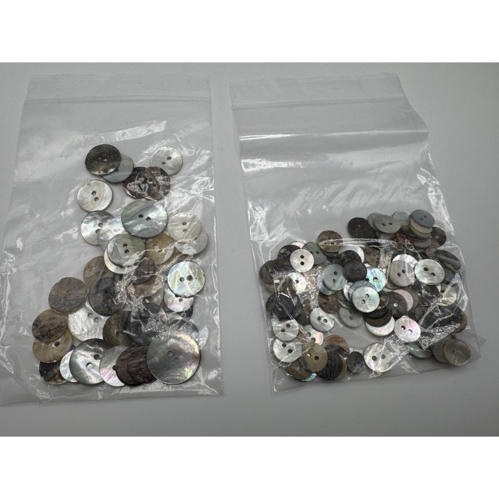 Chicos Assorted Designer Button Lot 50+ Loose Round Buttons Repairing Clothes